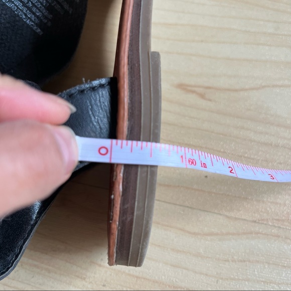 American Eagle Outfitters Ankle Hight Sandals Leather Buckle Straps Size 10 - Picture 9 of 10